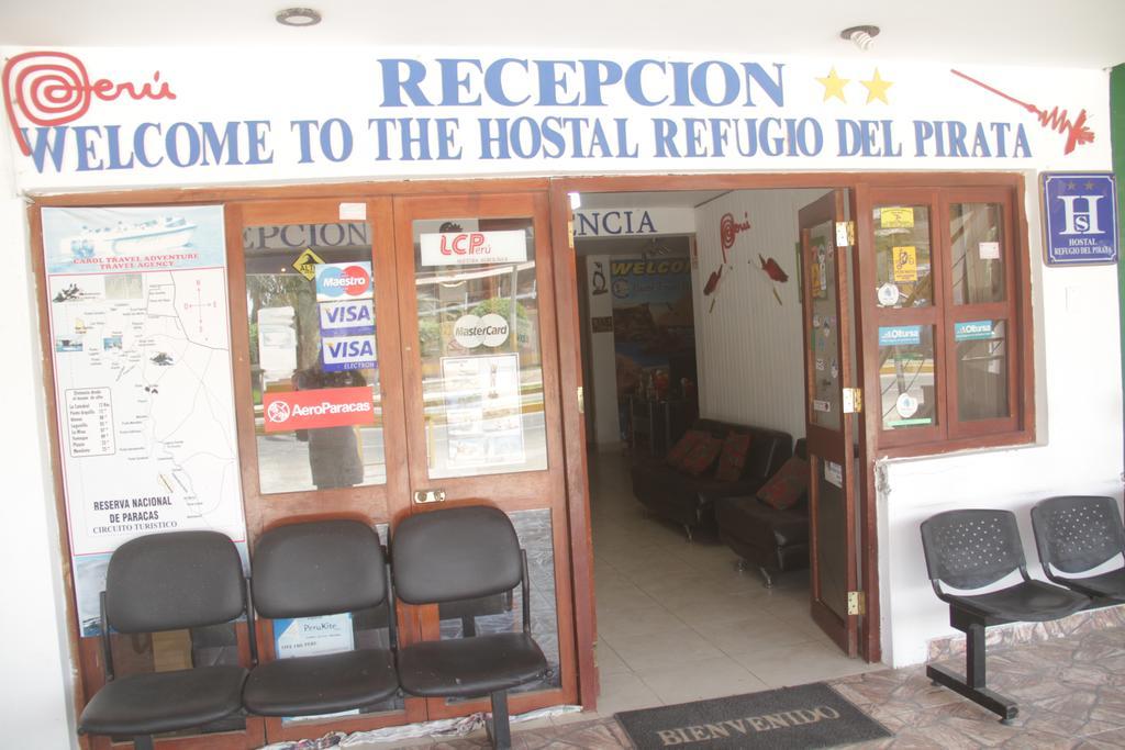 Refugio Del Pirata Hostel Παράκας Εξωτερικό φωτογραφία